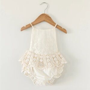 Reverie Threads boho crochet romper